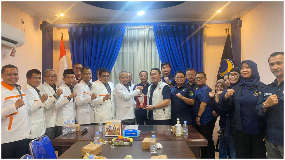 Pertemuan Partai PKS dan NasDem Kabupaten Bogor.