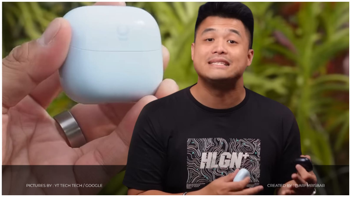 Video ulasan dari kanal teknologi Tech Tech yang berjudul TWS 100RIBUAN ANC NO GIMMICK! REVIEW BASEUS BP1 NC.