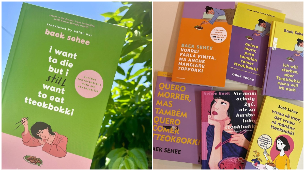 Sejumah buku hasil karya penulis Baek Se-hee.