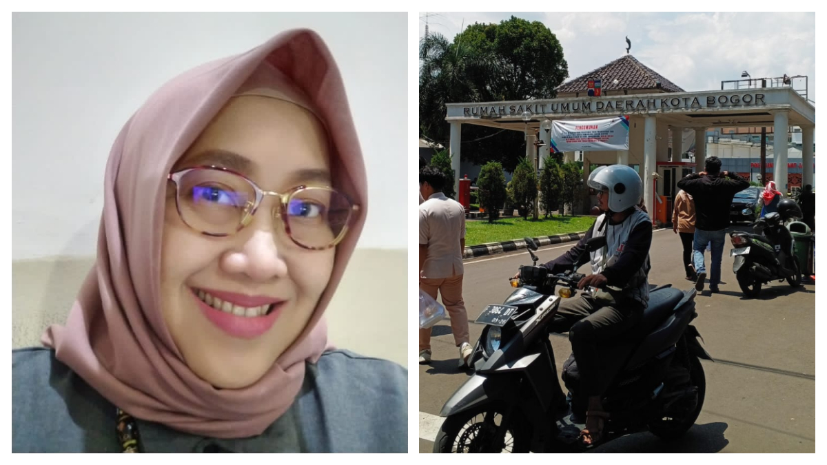 Wakil Direktur Pelayanan RSUD Kota Bogor, dr. Sari Chandrawati.