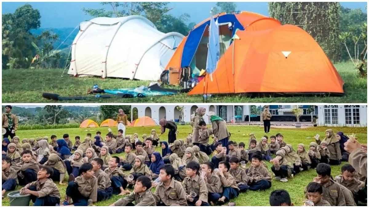 Suasana kegiatan edukasi di Sip Garden, Kemang Bogor.