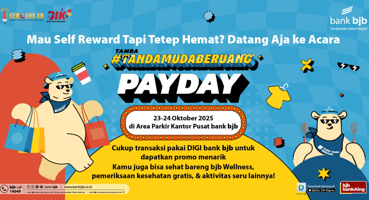 Bank&nbsp;bjb&nbsp;menghadirkan kejutan lewat acara bertajuk&nbsp;bjb&nbsp;Pay Day Vol.1 2025