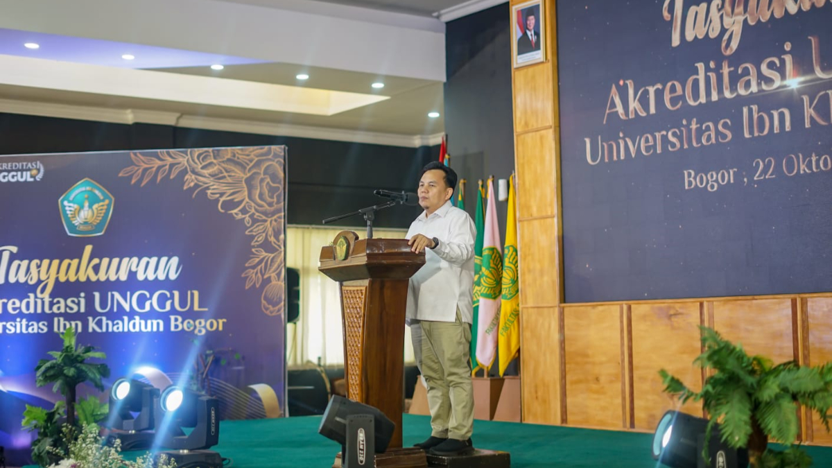 Tasyakuran Akreditasi Unggul yang digelar di UIKA Bogor Rabu 22 Oktober 2025.