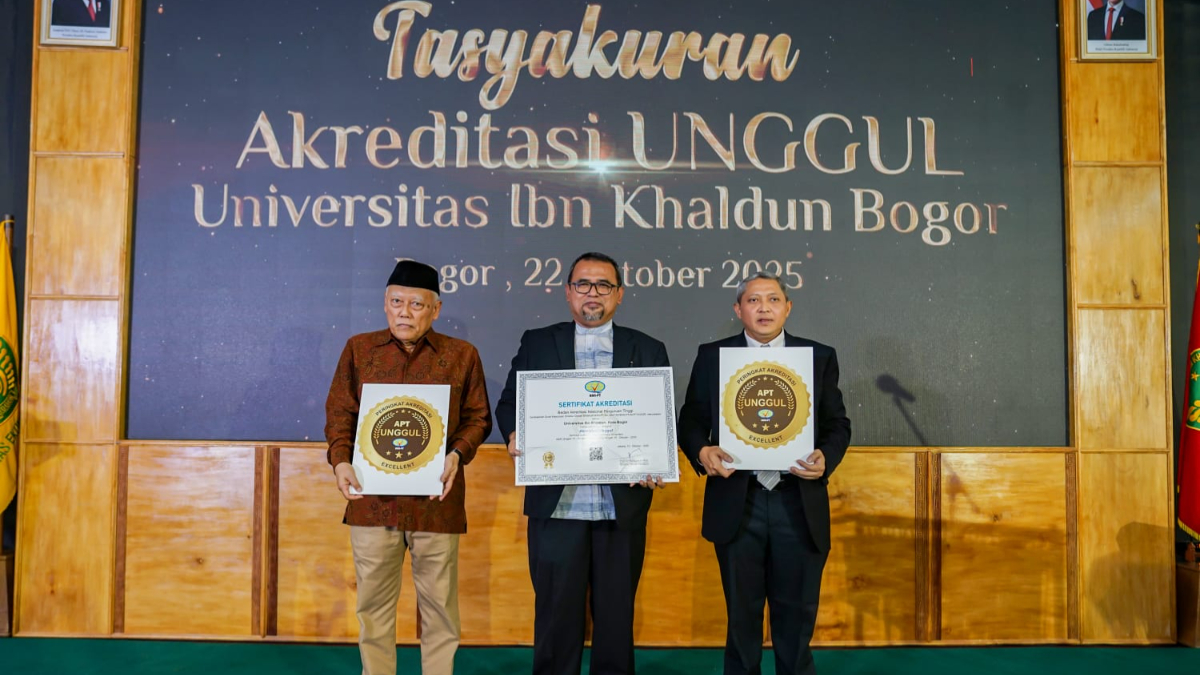 Tasyakuran Akreditasi Unggul yang digelar di UIKA Bogor Rabu 22 Oktober 2025.