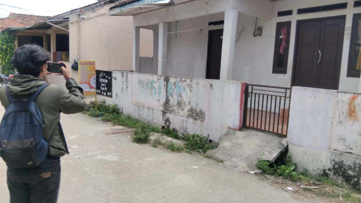 Lokasi rumah korban anak 6 tahun meninggal di Desa Rawa Panjang, Kecamatan Bojonggede, Kabupaten Bogor, Rabu 22 Oktober 2025.