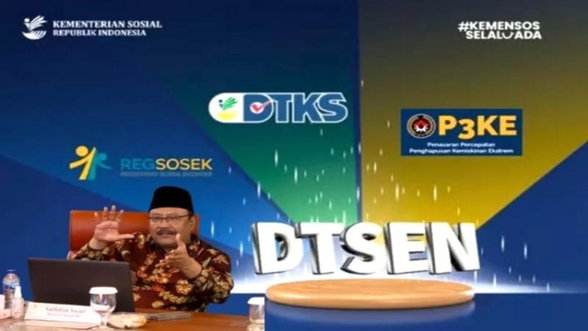 DTSEN untuk dapat bansos 2025