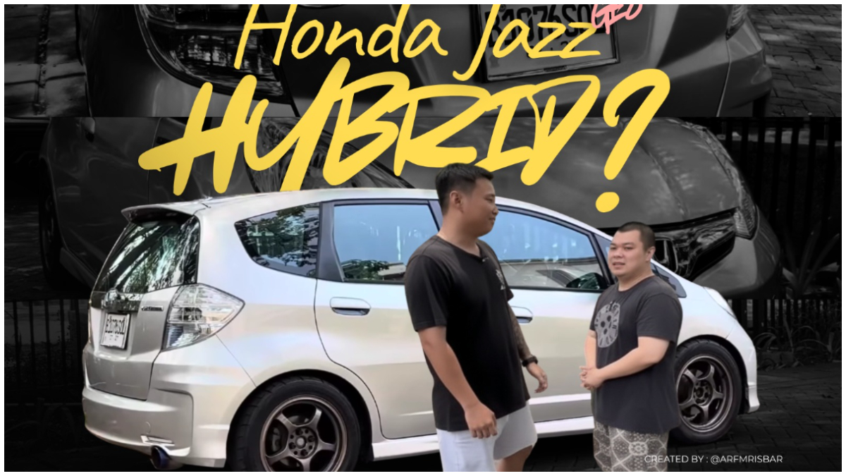 Tmapilan Honda Jazz GE8 tahun 2011 hasil modifikasi.