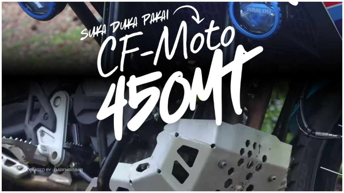 Ilustrasi ulasan tentang&nbsp;&nbsp;CFMOTO 450MT.