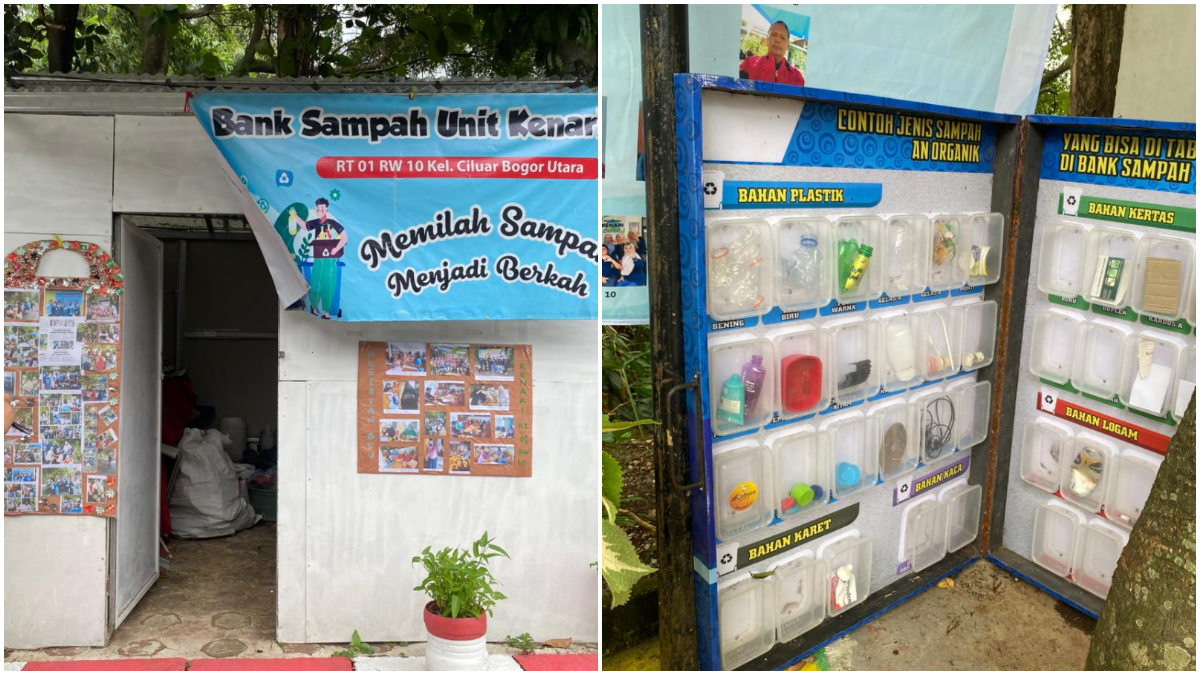 Inovasi dilakukan warga RT 01 RW 10 Perumahan Taman Kenari, Kelurahan Ciluar, Kecamatan Bogor Utara.