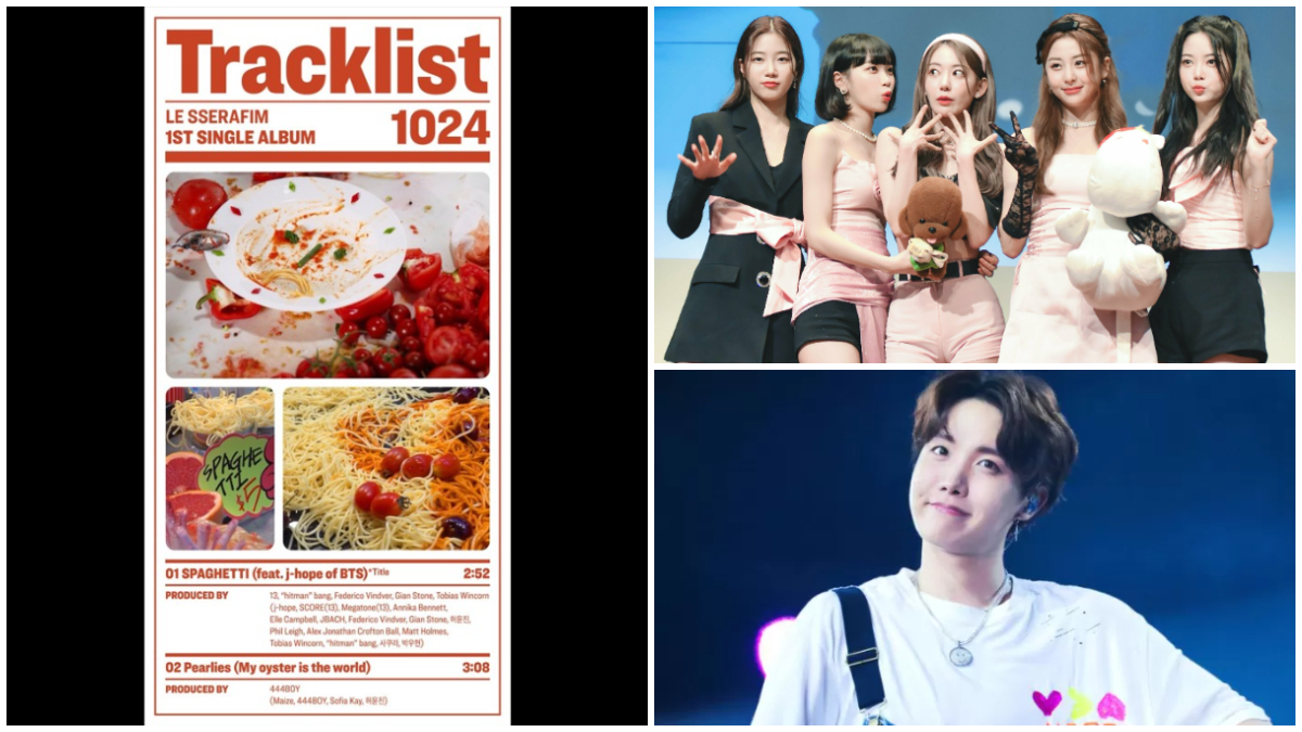 Konsep comebacknya Le Sserafim yang berkolaborasi dengan J-Hope BTS.