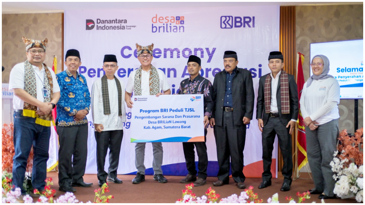 Apresiasi Desa BRILiaN 2024 di Lawang Bukittinggi, Kabupaten Agam, Sumatra Barat, Jumat 17 Oktober 2025
