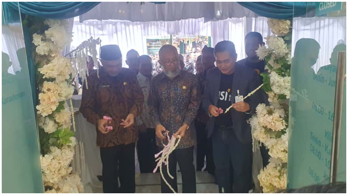 Granf opening Kantor Cabang Pembantu (KCP) BSI Karadenan, Bogor.