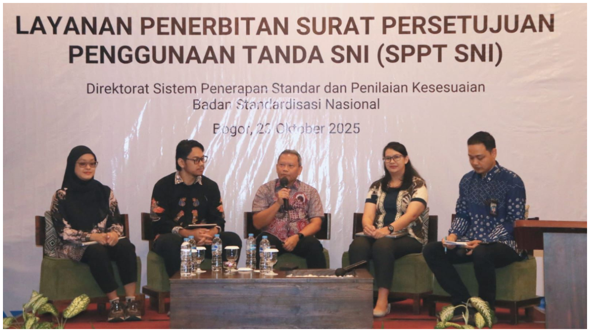 BSN saat menggelar Forum Konsultasi Publik