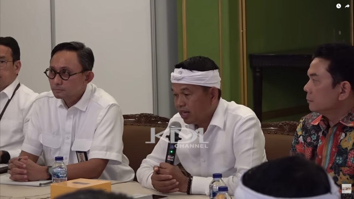 Gubernur Jawa Barat Dedi Mulyadi berkunjung ke Bank Indonesia untuk mengklarifikasi terkait dana Rp4,1 triliun.&nbsp;