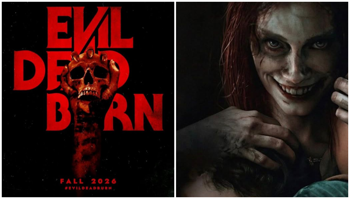 Poster Film Horor terbaru berjudul  Evil Dead Burn.