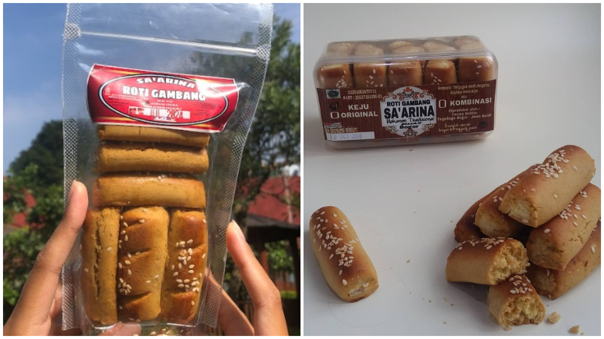 Roti Gambang Sa&rsquo;arina khas Bogor yang cocok jadi oleh-oleh.