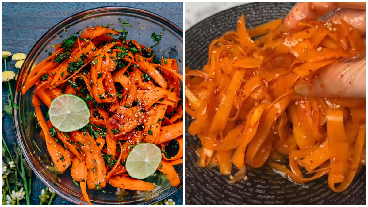 Resep Carrot Ribbon Salad yang simple dan lezat.