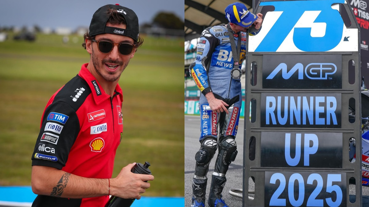 Franscesco Bagnaia dan Alex M&aacute;rquez.
