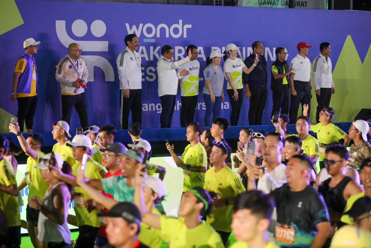 wondr JRF 2025 yang digelar BNI bersama PT Kelompok Lari Anak Bangsa (KLAB) resmi dimulai, Sabtu, 25 Oktober 2025.
