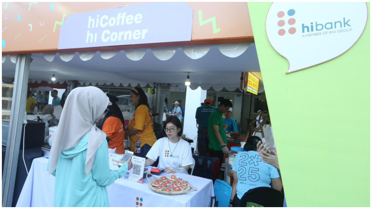 Salah satu stand BNI di&nbsp;JRF Expo 2025