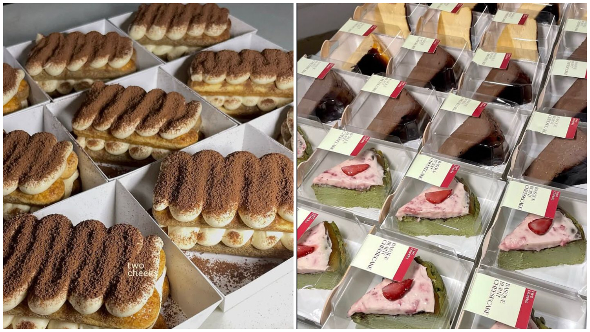 Sejumlah dessert yang disediakan di Two Cheeks Bogor.