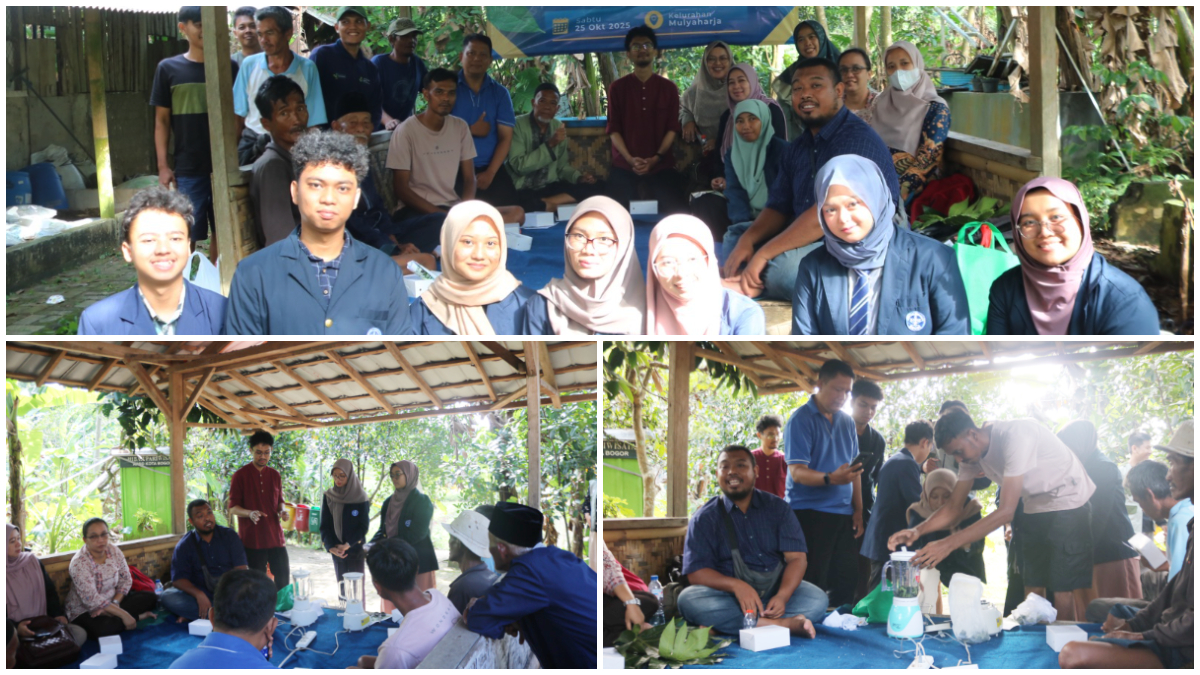 Kegiatan PPM Sekolah Vokasi IPB University di Kelurahan Mulyaharja, Kota Bogor.