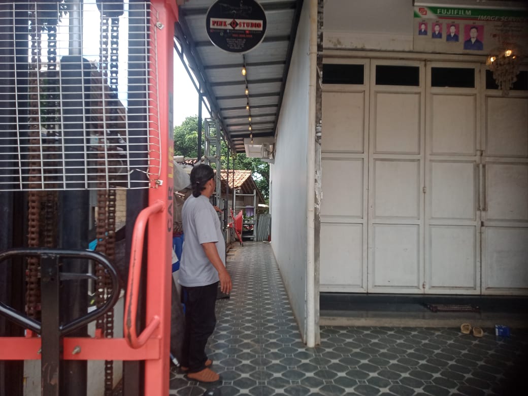 Lokasi pencurian kendaraan bermotor (curanmor) di Kampung dan Desa Waru, Kecamatan Parung, Kabupaten Bogor.