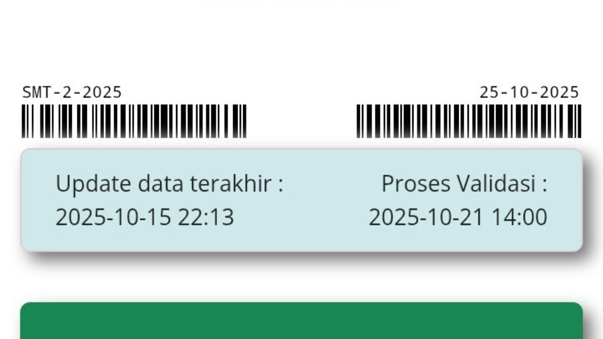 Ilustrasi pembaruan data terakhir dan proses validasi di Info GTK
