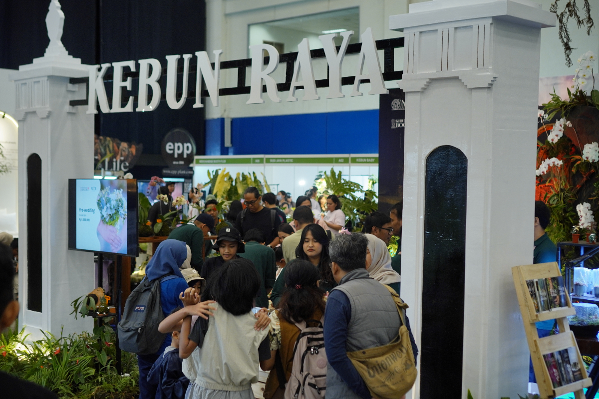Kebun Raya Ramaikan FLOII Expo 2025