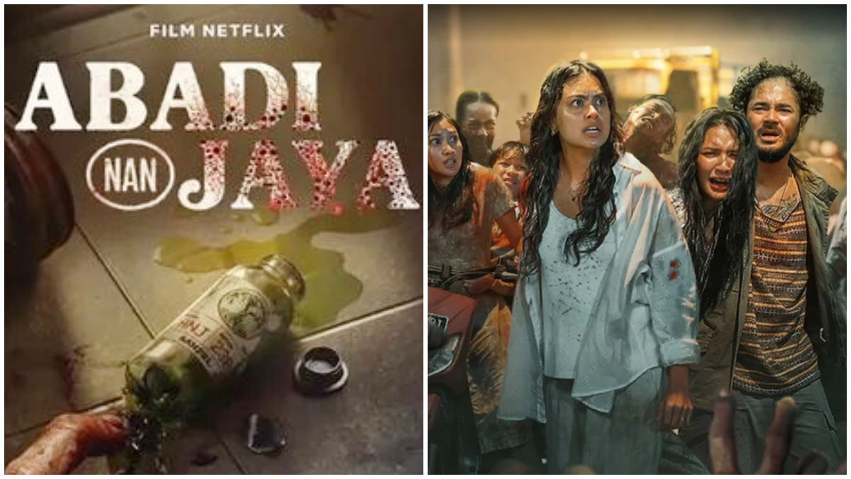 Poster Film Abadi Nan Jaya, film horor yang sudah tayang di Netflix.