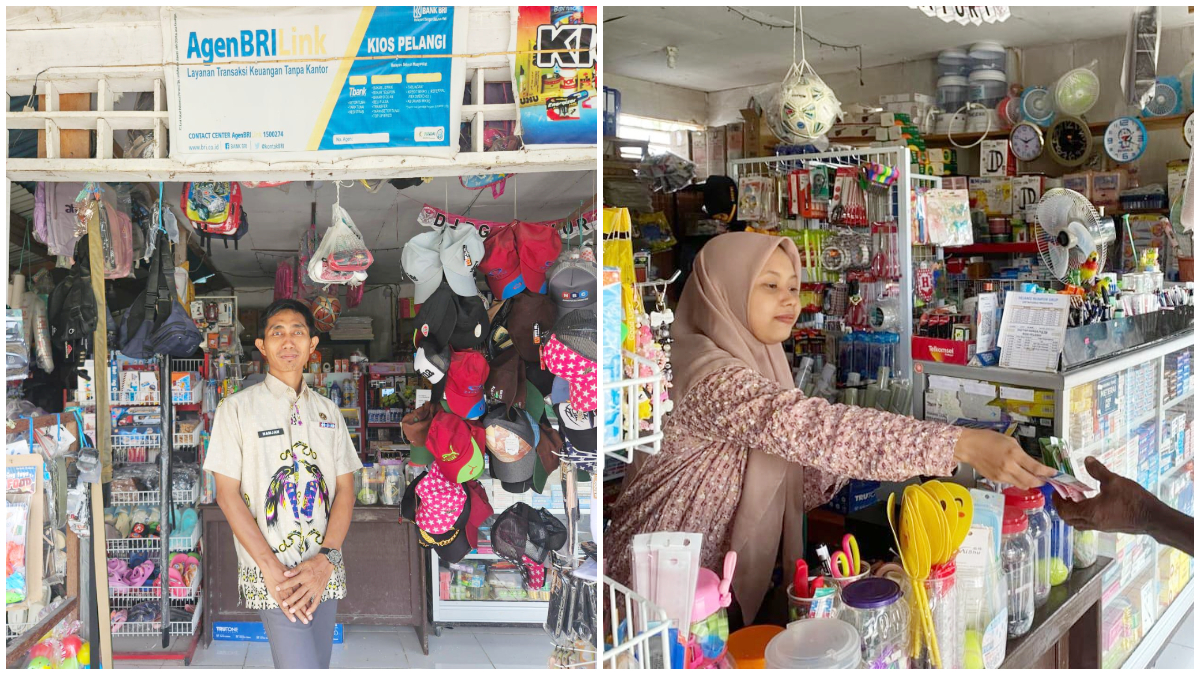 &nbsp;Hamjah, AgenBRILink di pedalaman Papua.