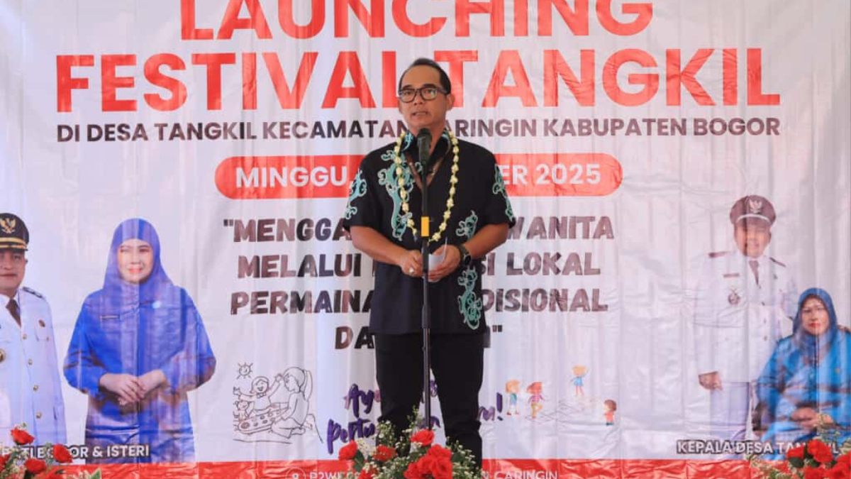Pemerintah Kabupaten Bogor me-launching Festival Tangkil 2025.