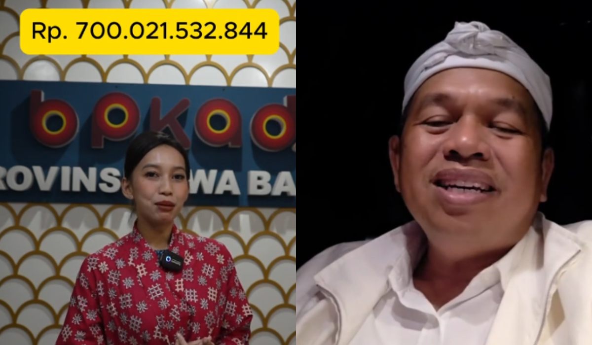 Gubernur Jawa Barat Dedi Mulyadi saat merilis laporan keuangan daerah Jabar