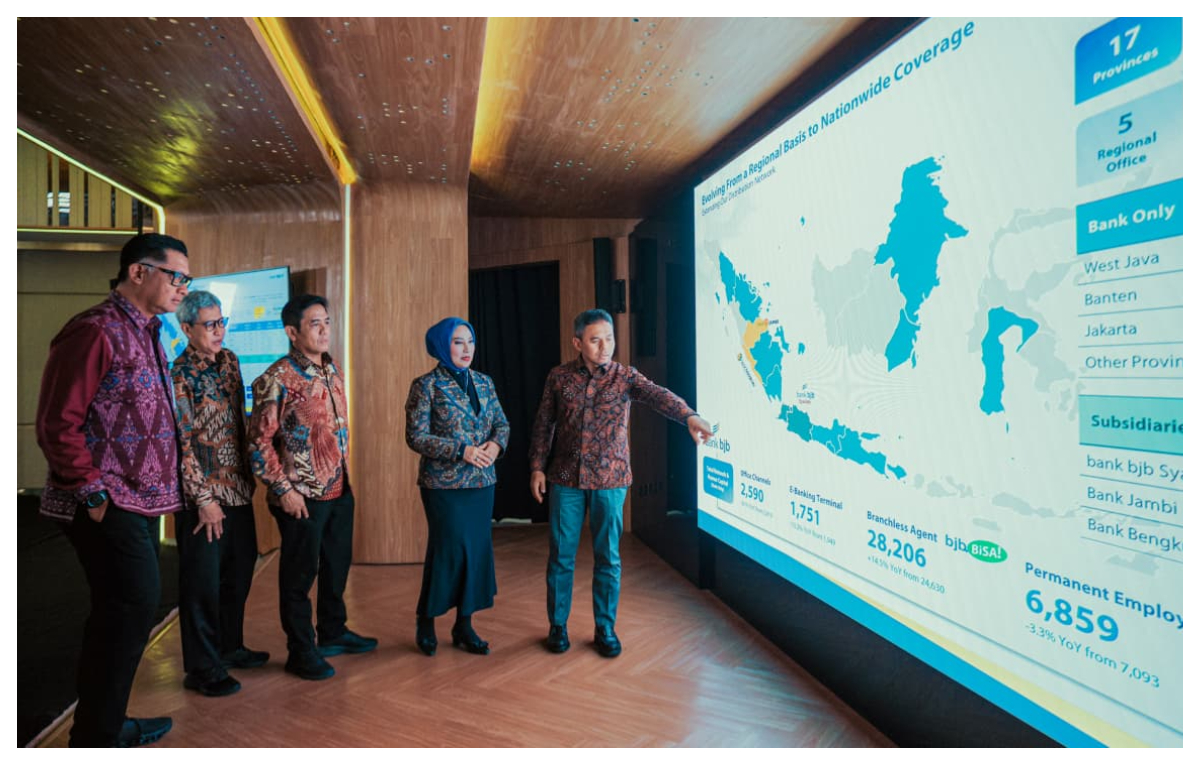 Bank BJB tunjukkan kinerja yang baik sepanjang 2025.
