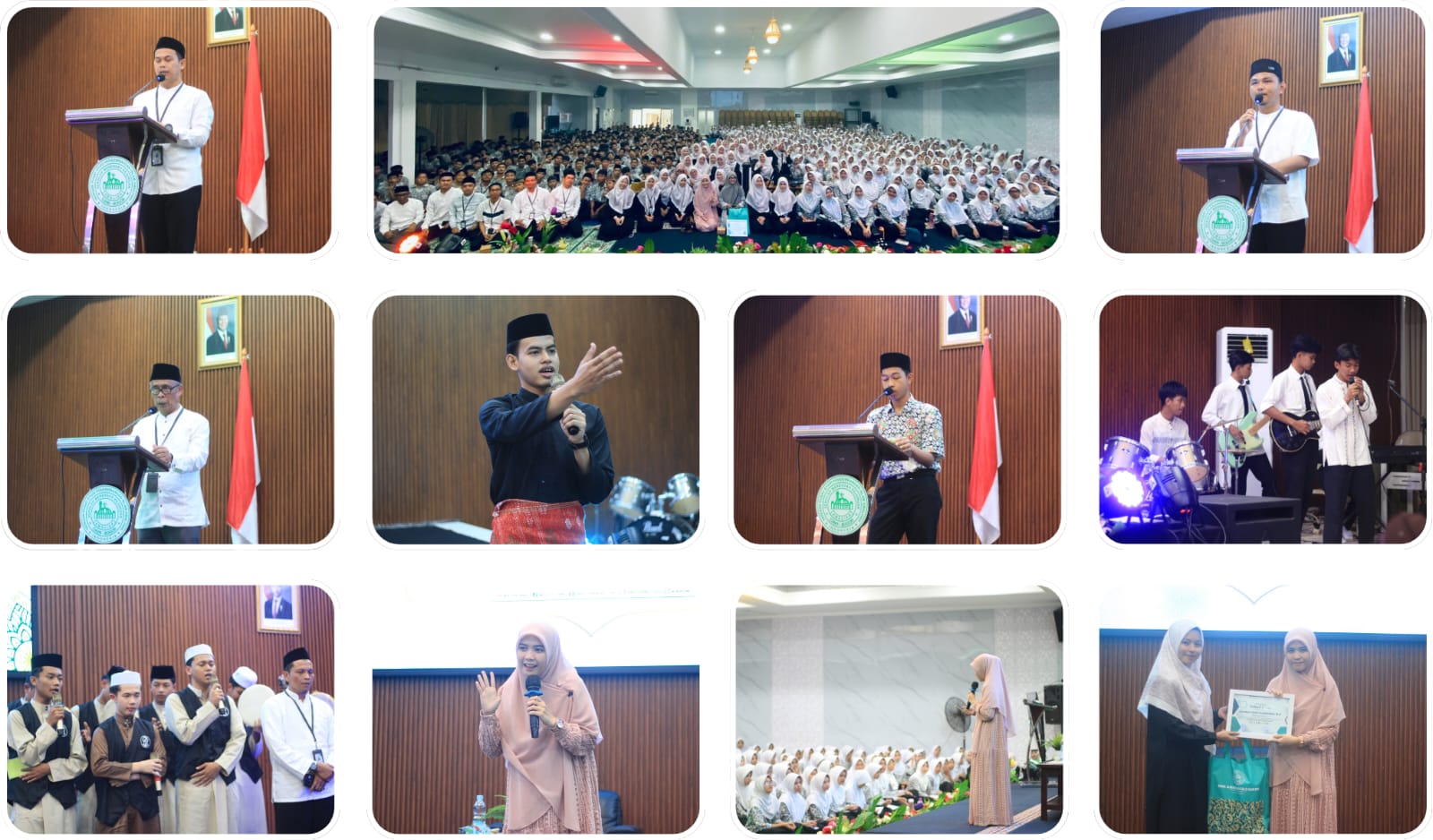 Maulid Nabi Muhammad SAW di SMK Amaliah 1 dan 2 Ciawi Bogor