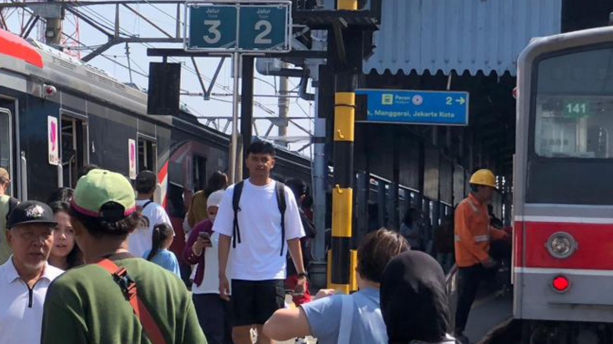 Ilustrasi: Suasana penumpang di Stasiun Bogor.