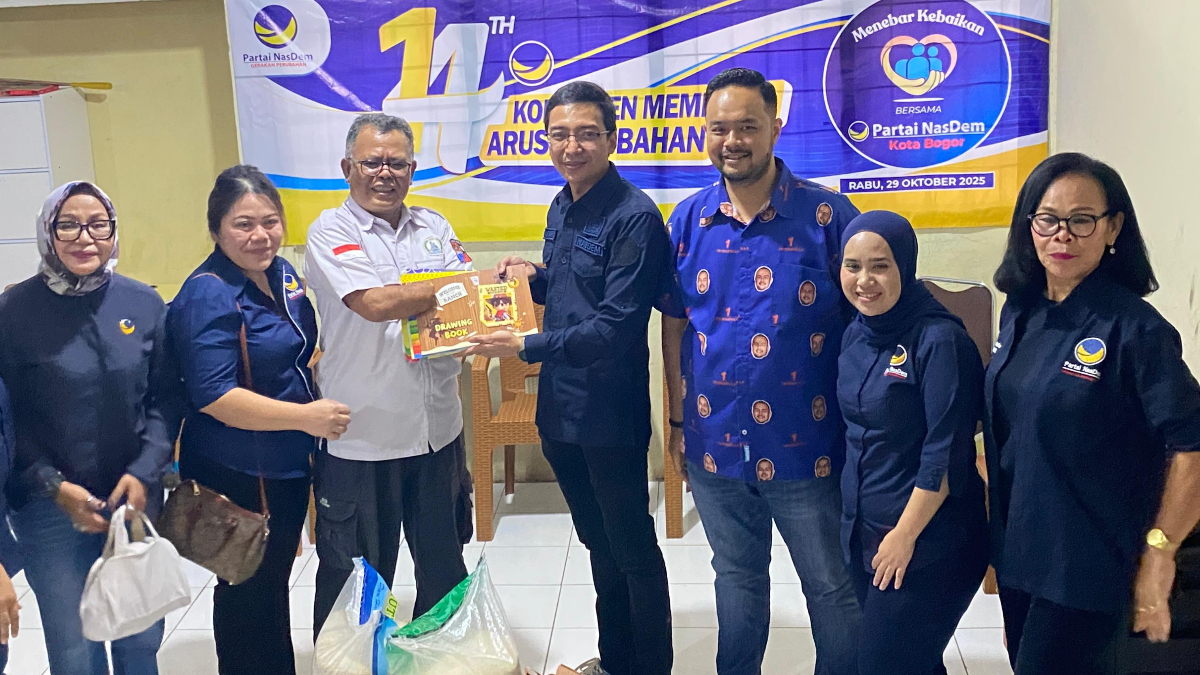 Kegiatan sosial ke panti asuhan dan Disabilitas di Kota Bogor oleh DPD Partai NasDem Kota Bogor.