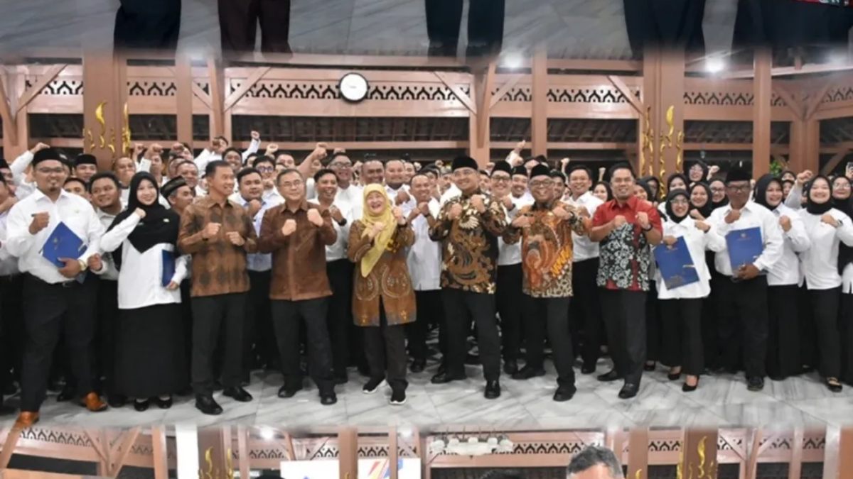 Pelantikan PPPK Paruh Waktu Formasi Tahun 2025 di Kota Bandung