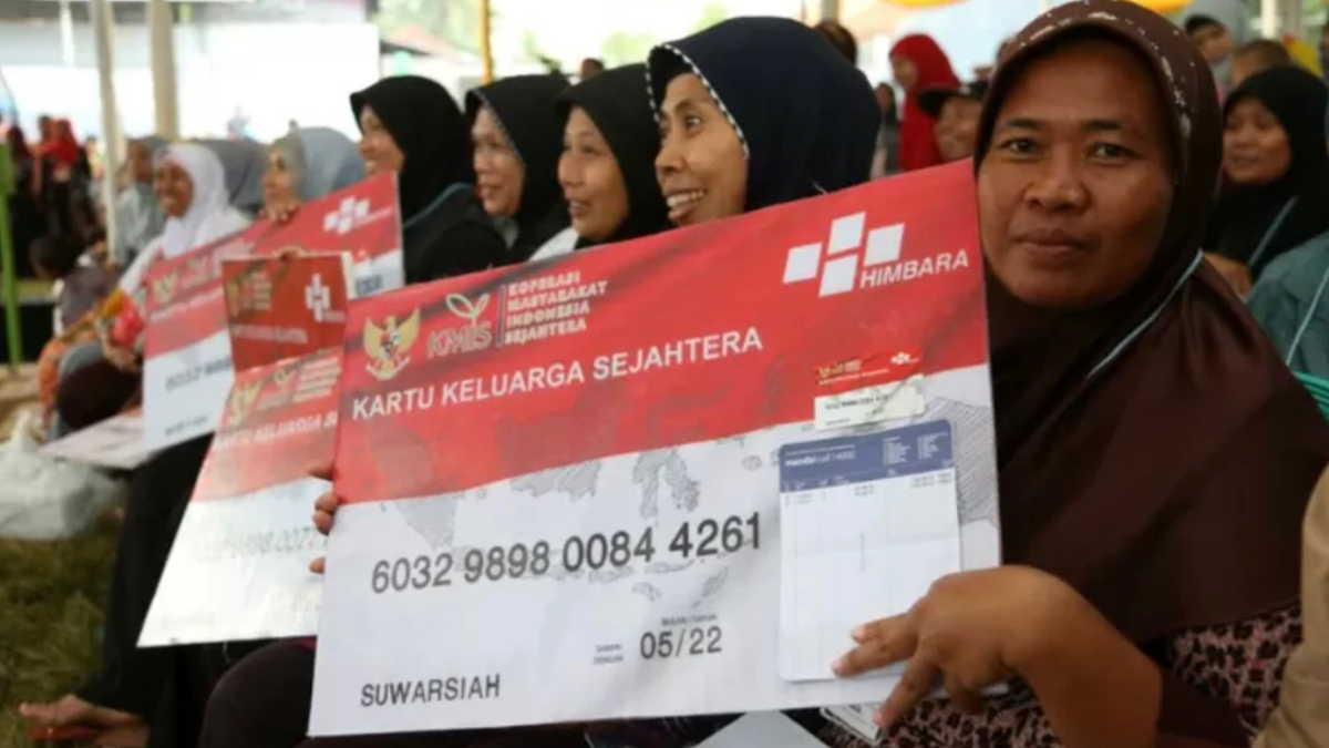 Ilustrasi penyaluran bansos