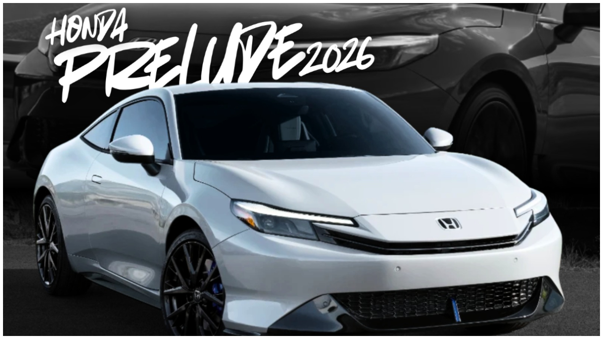 Tampilan Honda Prelude Coupe Hybrid 2026.