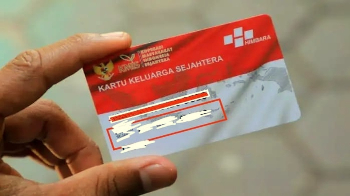 KKS merah putih untuk cairkan bansos PKH BPNT dan BLT Kesra Rp900 ribu.