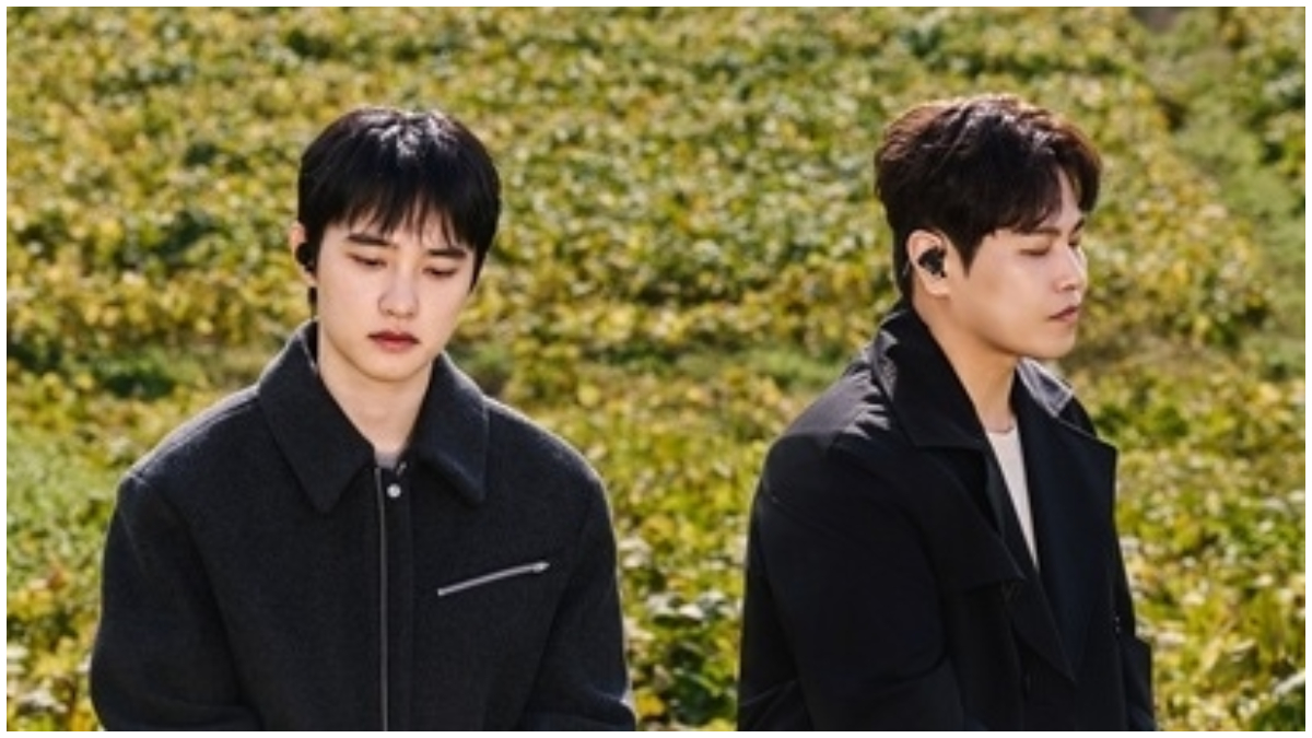 Dua penyanyi berbakat Korea Selatan, Na Yoon-kwon dan D.O. EXO.