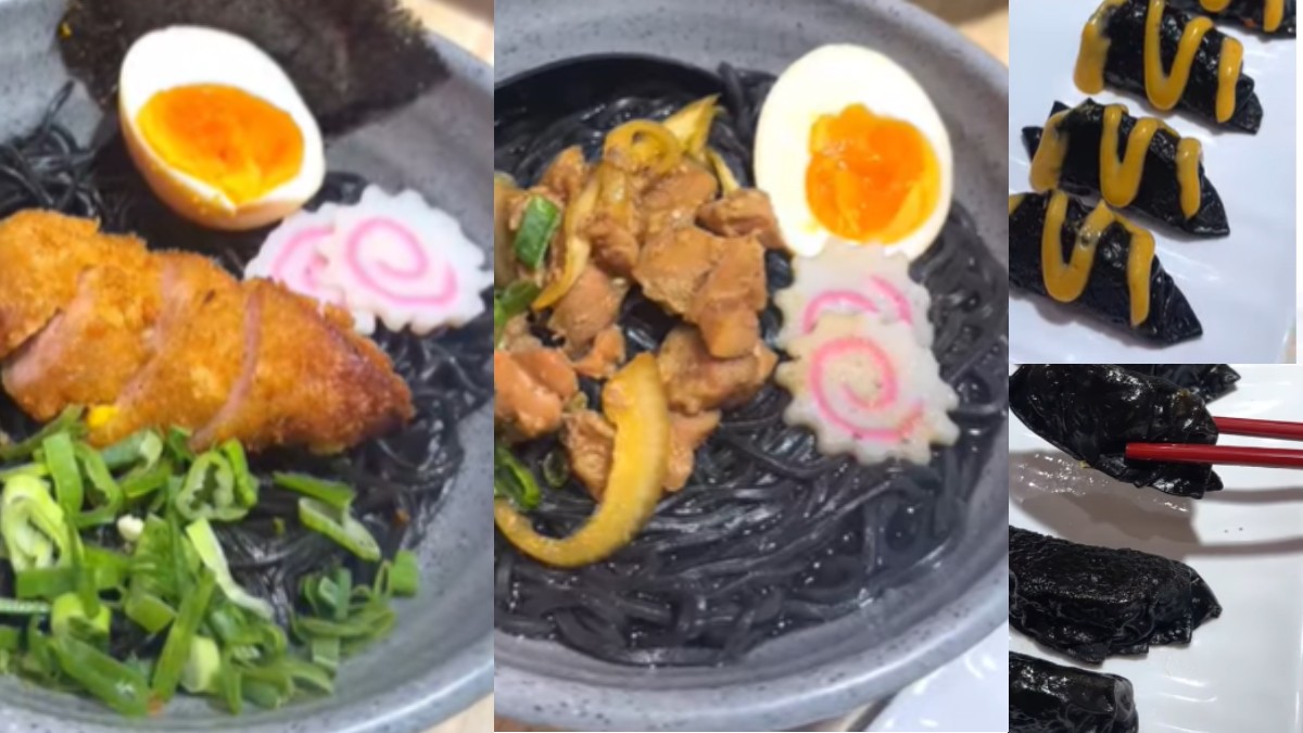 Kuliner Mantap Kuro Ramen dan Gyoza, Rasanya Nikmat Walaupun Hitam.