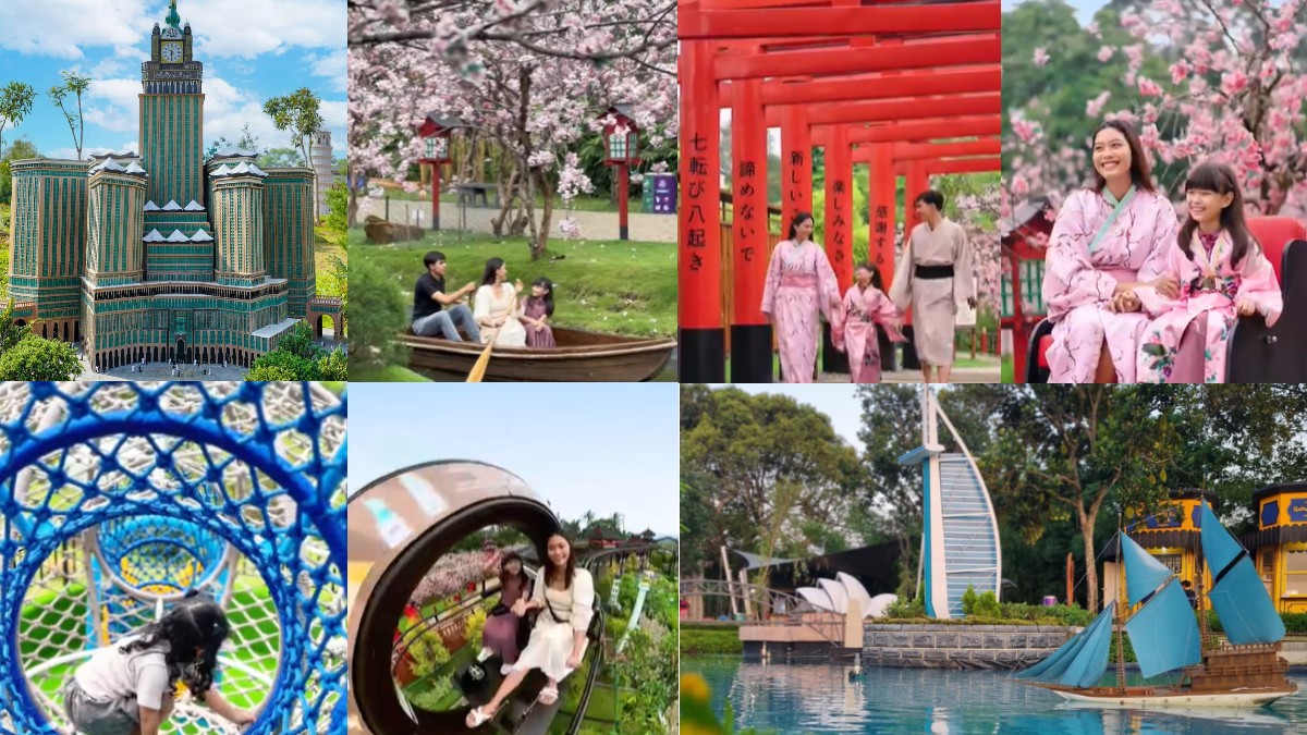 Keliling dunia seru di Minimania Puncak Bogor, wisata edukasi dan instagrammable.