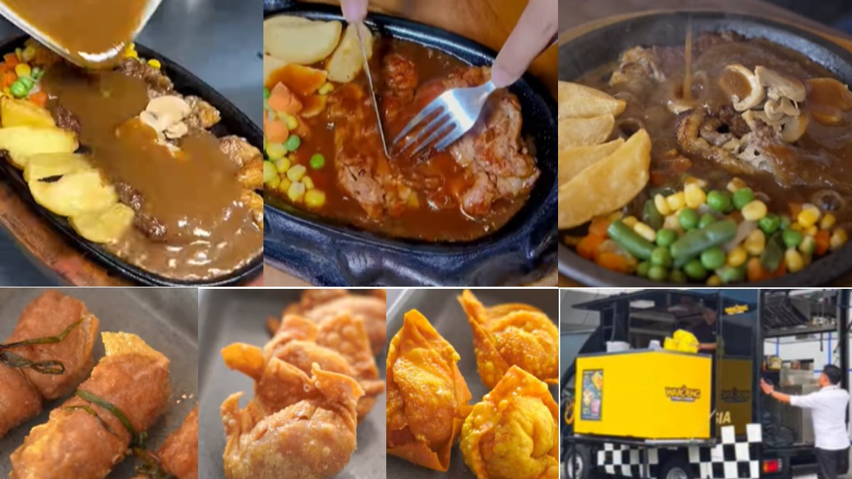 Sejumlah menu di Waroeng Steak and Shake.&nbsp;