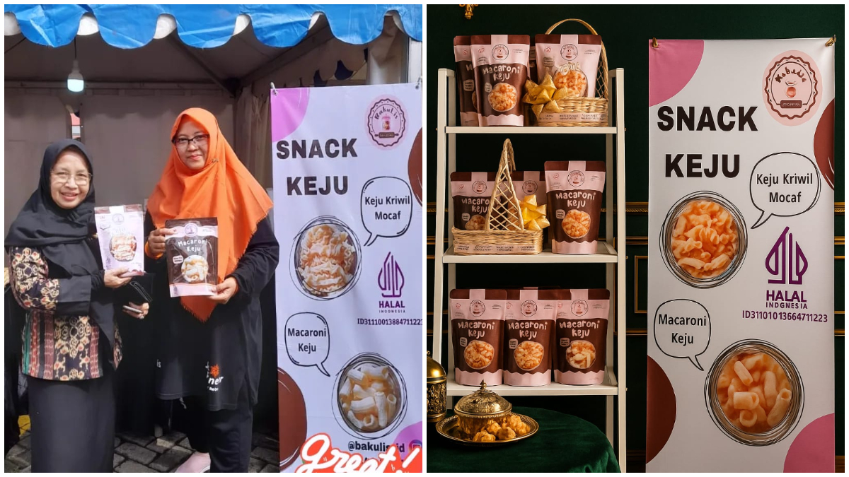 Sulis berhasil mengembangkan bisnis Kue Kering Bakulis dengan dukungan dan pemberdayaan dari BRI