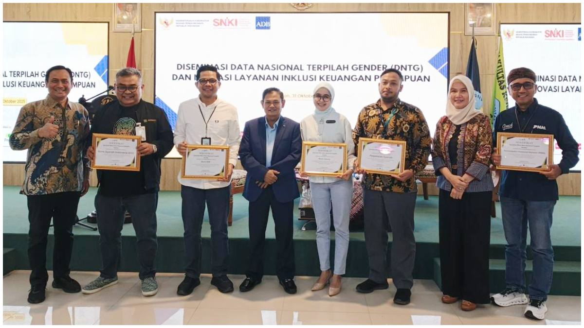 bank bjb berpartisipasi aktif dalam program Diseminasi Data Terpilah Gender Nasional (DNTG) dan Inovasi Layanan Inklusi Perempuan.