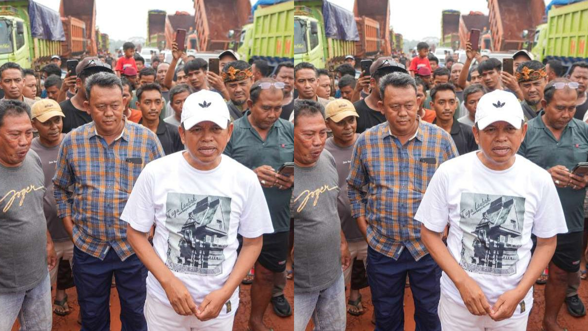 Gubernur Jawa Barat Dedi Mulyadi saat membahas tentang truk Odol.