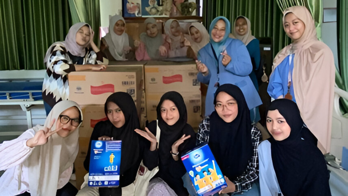 Program Studi S1 Gizi Umbara mendapatkan dukungan&nbsp;susu bubuk formula.