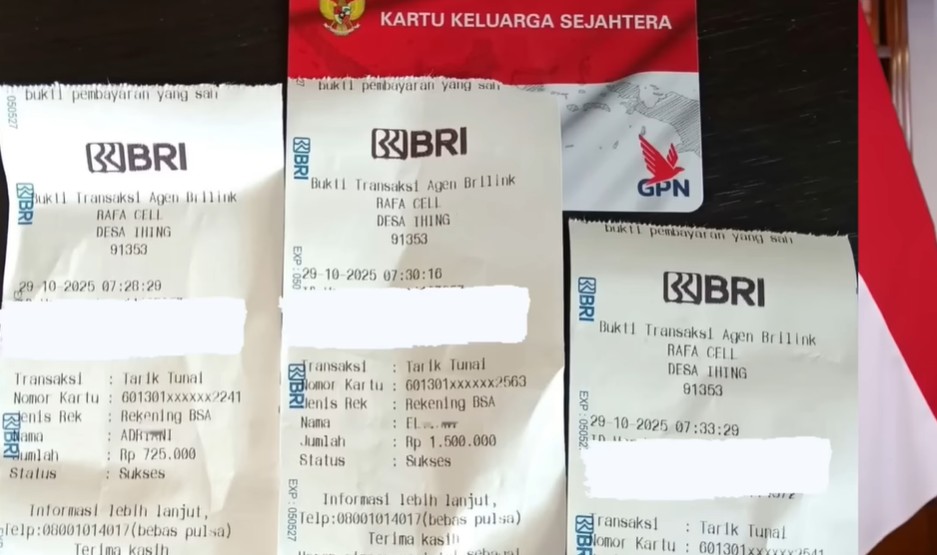 KPM melaporkan bukti pencairan bansos tahap keempat dan BLTS Kesra cair